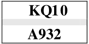 Nord: KQ10, Sud: A932