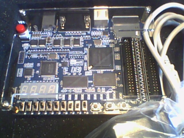 Altera DE0 development board with Cyclone III FPGA