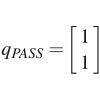 Schaumont, Equation 3.4 - valid firing vector for matrix G