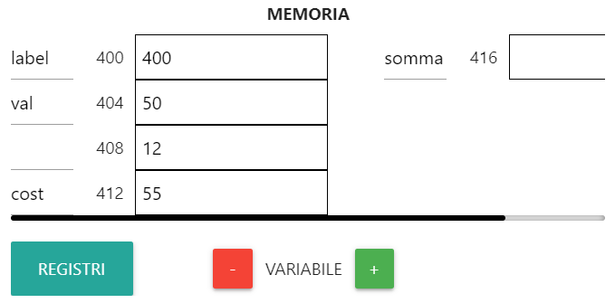 area messaggi