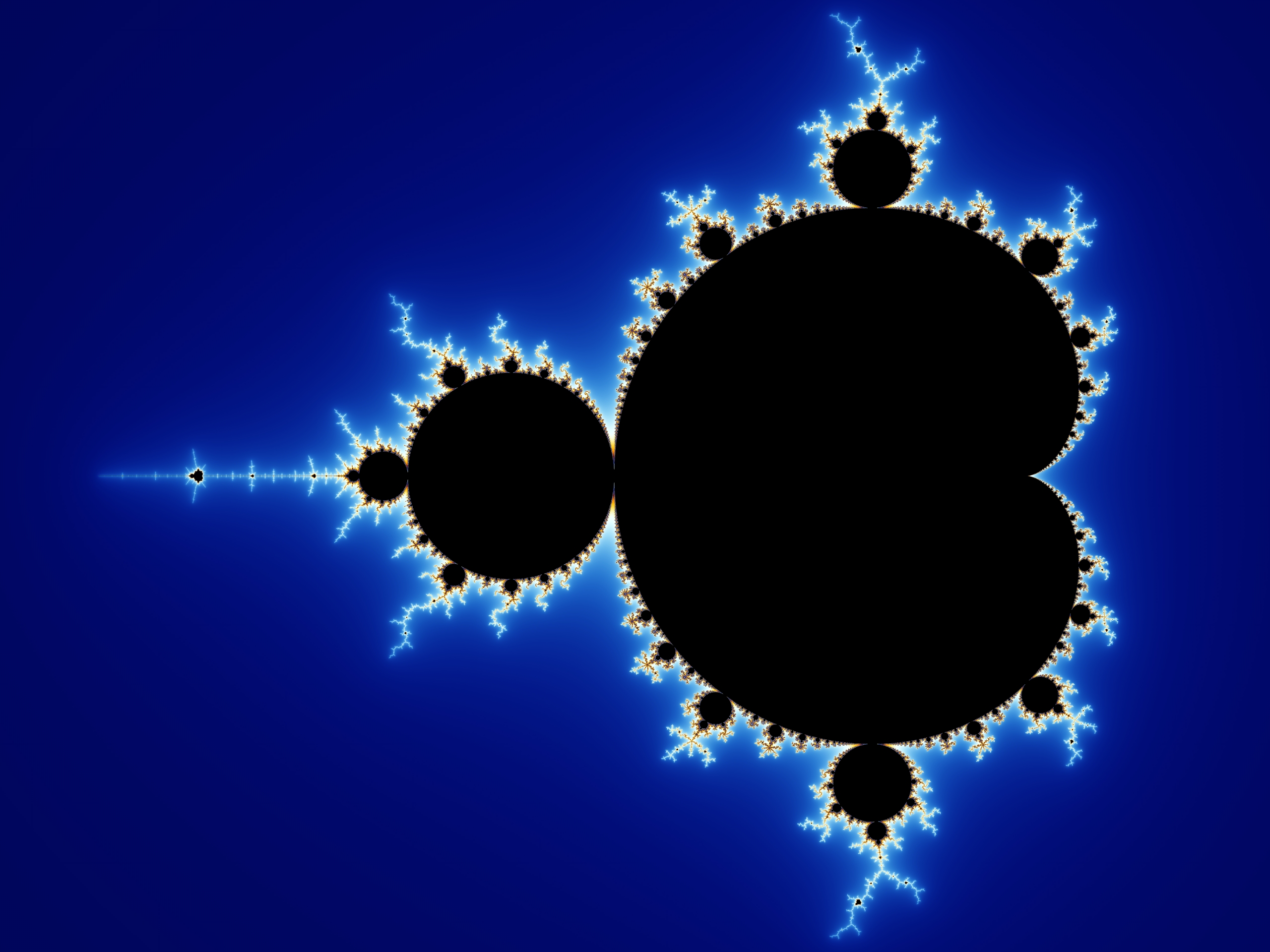 Mandelbrot fractal (image source: Wikipedia)