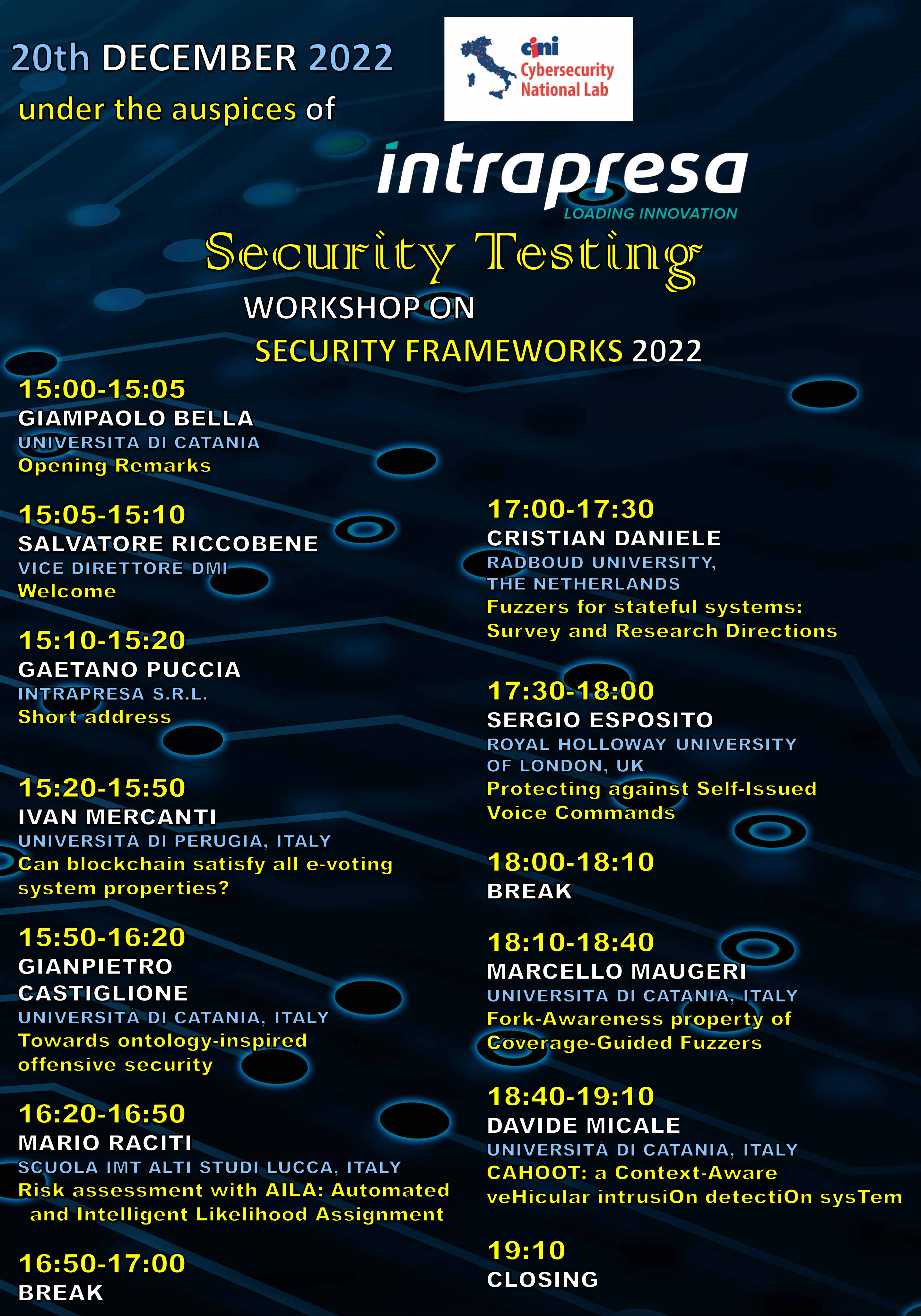 WSF'22 poster WSF'22 poster